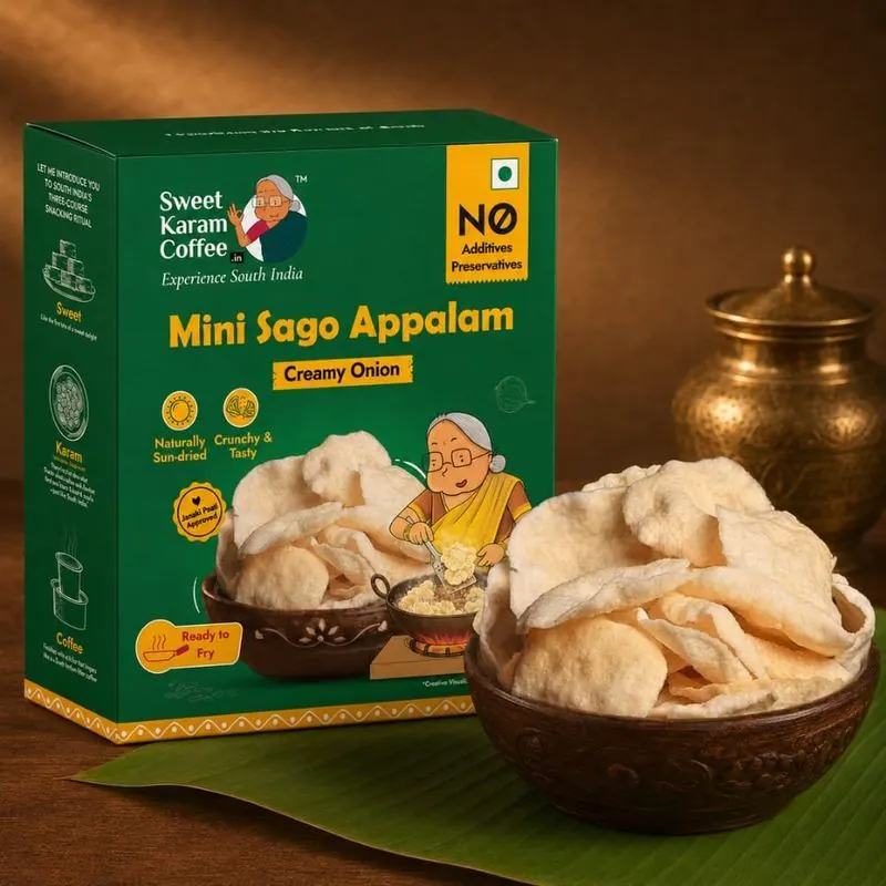 Creamy Onion Papad